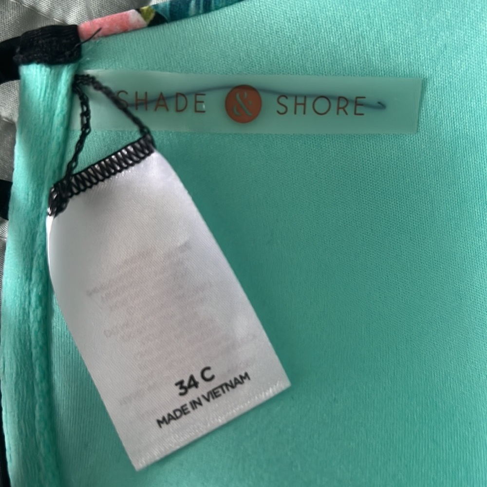 New Shade & Shore push up Swim Top 34C - Picture 6 of 6